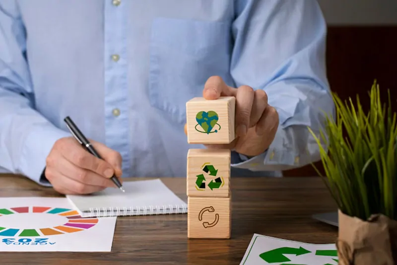 Sustentabilidade e segurança do trabalho eco-friendly